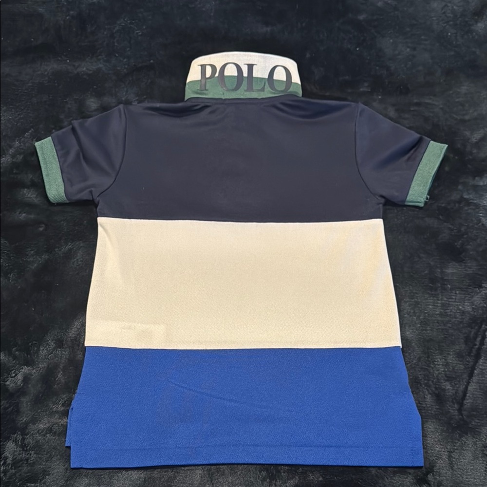 Polo by Ralph Lauren Colorblock Polo Shirt.. SIZE 2/2T